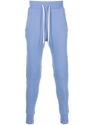 Bavlněné sportovní kalhoty John Elliott - modrá