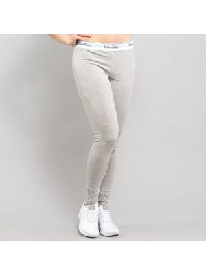 Slim fit legíny Calvin Klein Jeans šedé