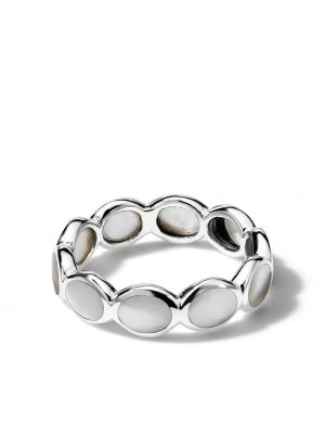 Srebrny pierścionek z perełkami Ippolita