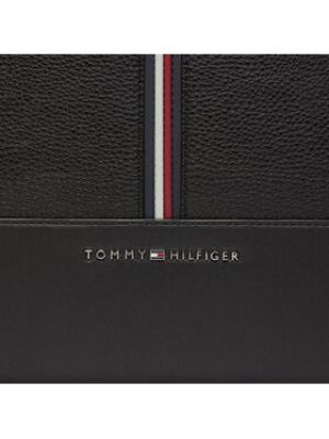 Slim fit taška na notebook Tommy Hilfiger černá