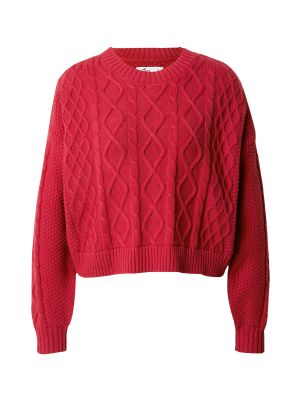 Megztinis Hollister raudona