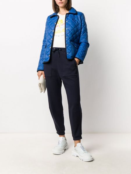 Sportovní kalhoty Stella Mccartney modré