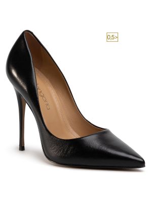 Черные туфли на шпильке на шпильке Eva Longoria