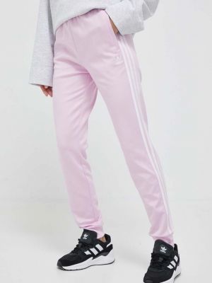 Клинове с апликация Adidas Originals розово