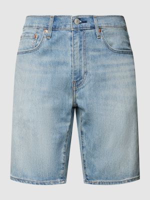 Szorty jeansowe z kieszeniami Levi's niebieskie