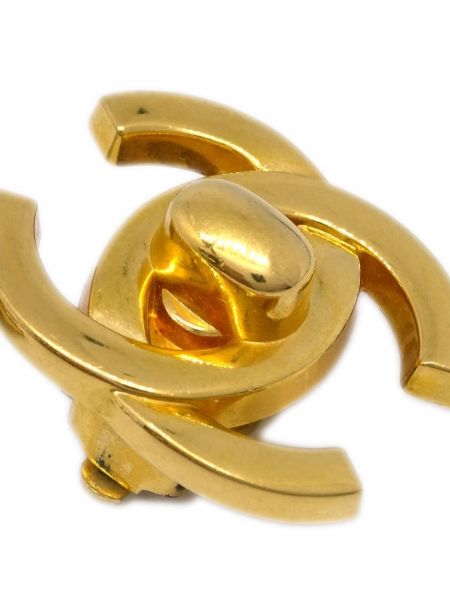 Kullatud kõrvarõngad Chanel Pre-owned kuldne