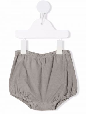 Kordfløyel shorts for jenter Knot grå