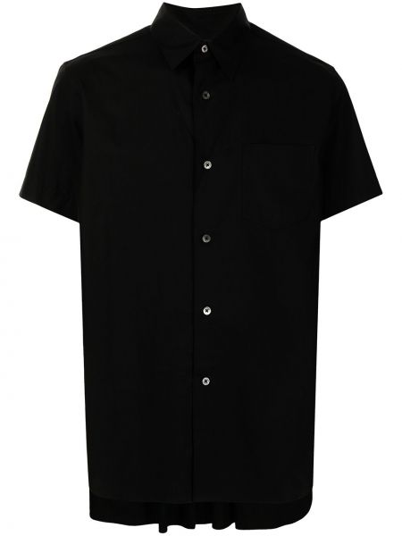 Plisovaná košeľa s vreckami Fumito Ganryu čierna