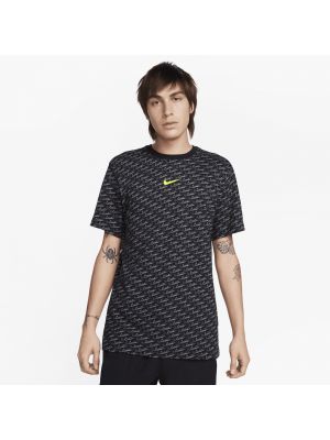 Koszulka z nadrukiem Nike szara
