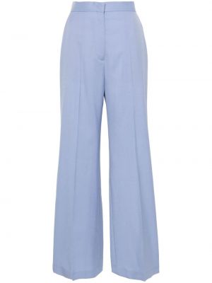 Pantalon taille haute en laine Ps Paul Smith violet