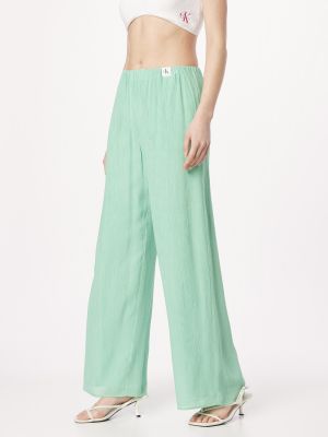 Παντελόνι Calvin Klein Jeans πράσινο