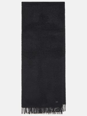 Bufanda de lana Saint Laurent negro