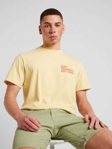 Marškinėliai Gap geltona