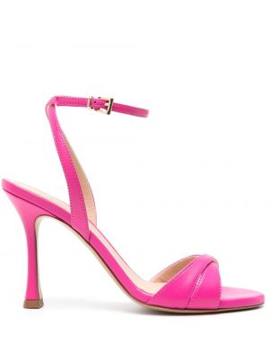 Usnjene sandali Roberto Festa roza