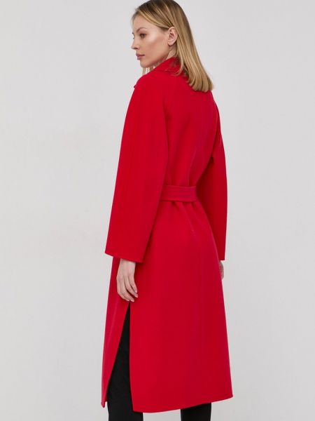 Вовняне пальто Marella, червоне