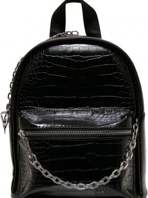 Kožený batoh Urban Classics Accessoires černý