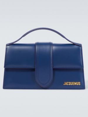 Кожаная сумка через плечо Jacquemus синяя