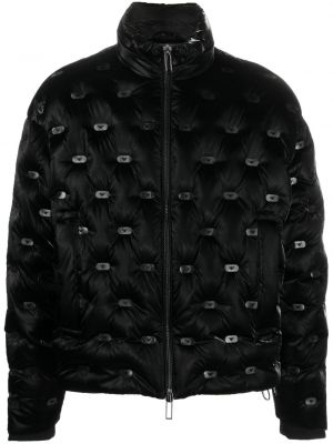 Páperová bunda Emporio Armani čierna