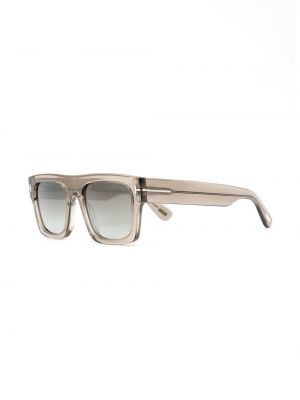 Caurspīdīgs saulesbrilles Tom Ford Eyewear pelēks