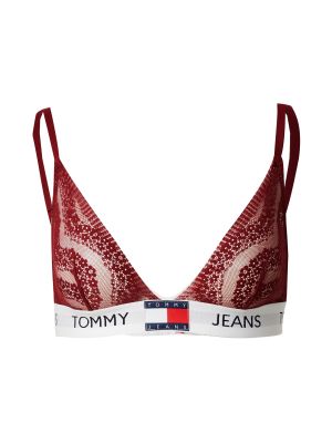 Сутиен bandeau Tommy Jeans червено