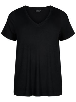 T-shirt Zizzi noir