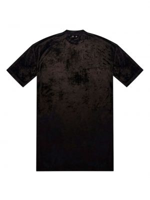 T-shirt mit rundem ausschnitt Team Wang Design schwarz