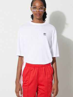 Beżowa koszulka Adidas Originals