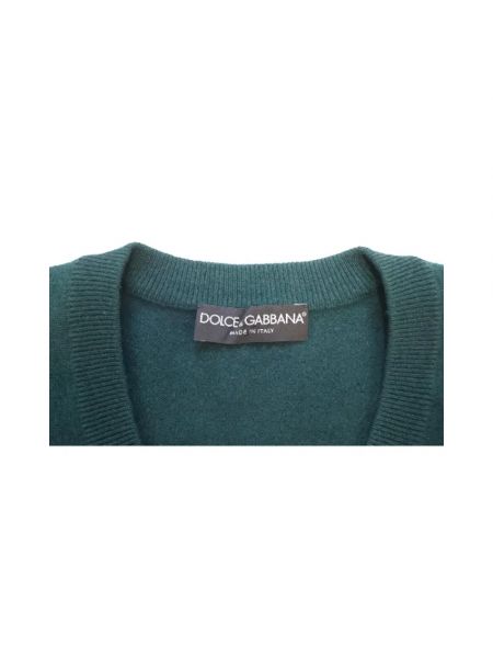 Top de lana Dolce & Gabbana Pre-owned verde