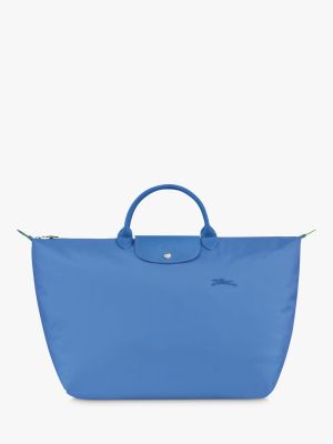 Большая сумка Longchamp зеленая