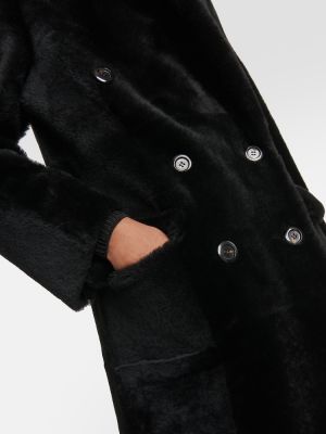 Αναστρεπτός παλτό Blancha μαύρο