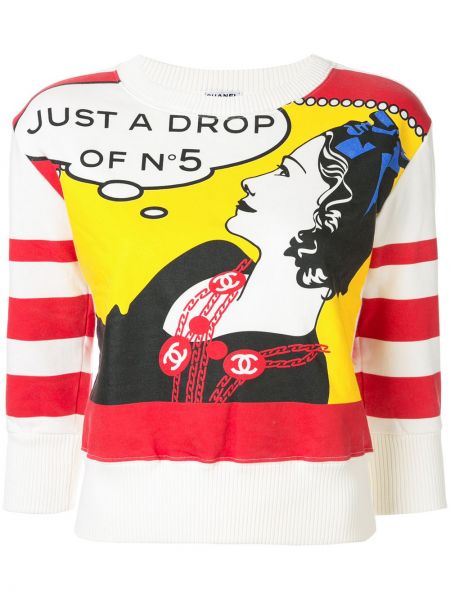 Raštuotas džemperis Chanel Pre-owned