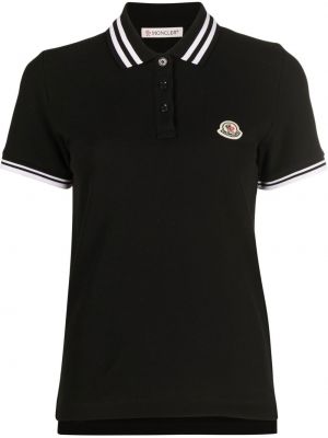 Poloskjorte Moncler svart