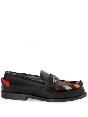 Bőr loafer Pucci fekete