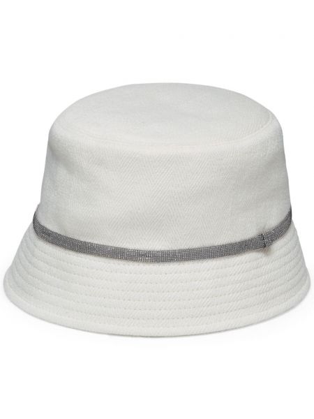 Cappello di lino di cotone Brunello Cucinelli