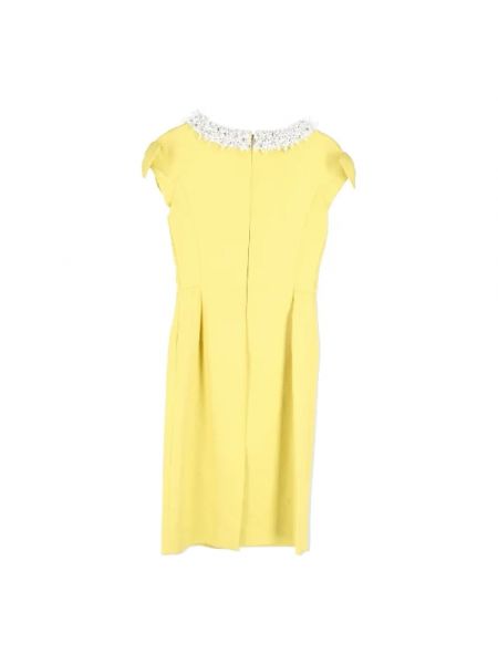 Vestido colores pastel retro Dior Vintage amarillo