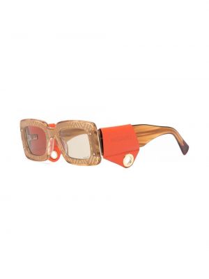 Chunky tipa saulesbrilles ar apdruku Missoni Eyewear