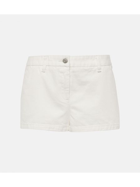 Jeansshorts The Frankie Shop vit