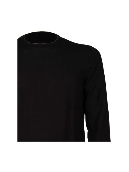 Sweter bawełniany Gran Sasso czarny