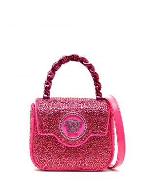 Borsa shopper Versace rosa