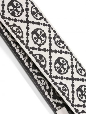 Hedvábná kravata s potiskem Tory Burch