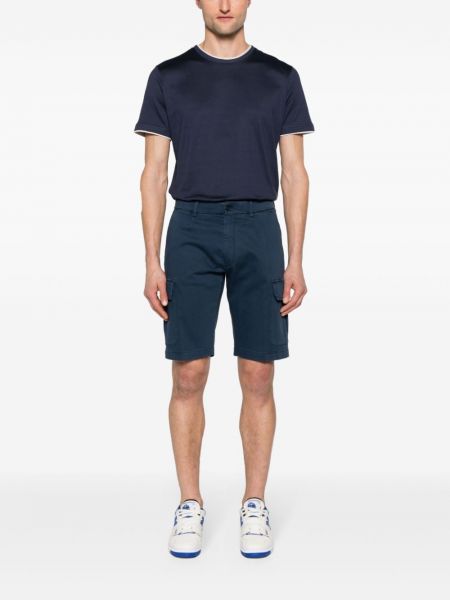Shorts cargo avec poches Corneliani bleu