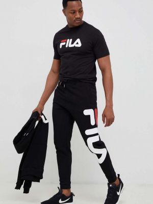 Чорні спортивні штани Fila