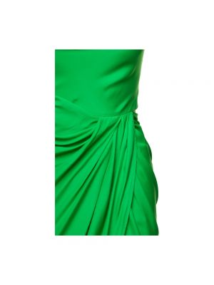 Vestido largo Gauge81 verde