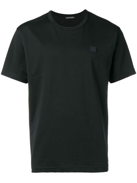 Rund hals t-shirt Acne Studios sort