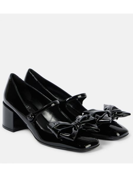 Patent læder læder mary jane pumps Valentino Garavani sort