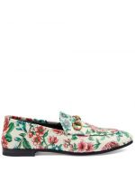 Ženski nizki čevlji s cvetličnim vzorcem