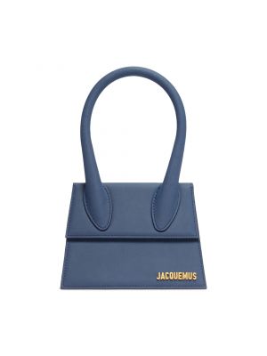 Синяя сумка Jacquemus