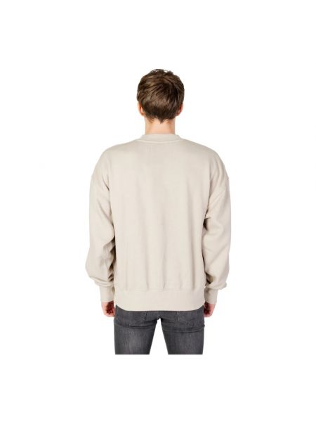 Sweatshirt mit rundem ausschnitt Calvin Klein Jeans beige
