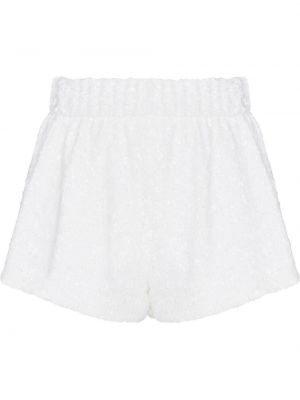 Kratke hlače sa šljokicama Oséree bijela