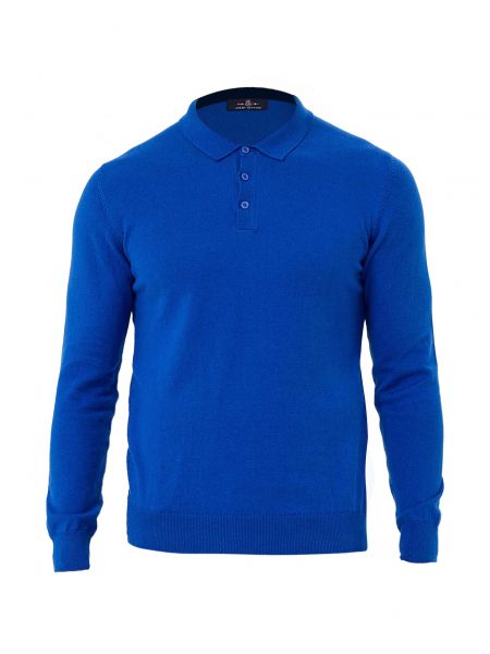 Пуловер Jimmy Sanders синьо
